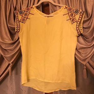 Yellow/Multicolor Tunic